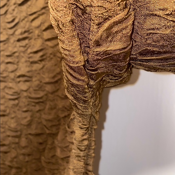 SHEIN SXY Medium Brown Honeycomb Textured Bodycon Dress - Picture 10 of 16